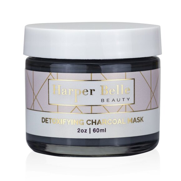 HARPER BELLE BEAUTY Detoxifying Charcoal Mask 2oz/60ml - Picture 1 of 2